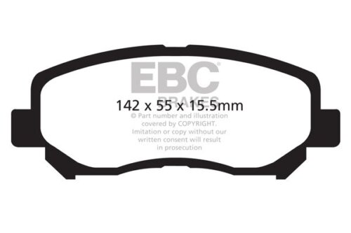 EBC Yellowstuff prednje kočione pločice za Mazda CX-5