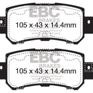 EBC Yellowstuff prednje kočione pločice za Mazda CX-5