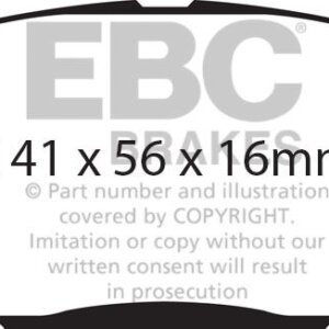 EBC Yellowstuff prednje kočione pločice za Mazda 3, Mazda CX-3