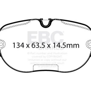 EBC Yellowstuff prednje kočione pločice za VW ID.3