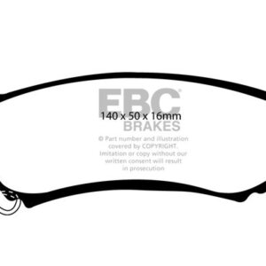 EBC Greenstuff 6000 stražnje kočione pločice za Mercedes-Benz M-Class