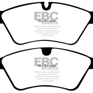 EBC Greenstuff 6000 prednje kočione pločice za Mercedes-Benz E-Class, Mercedes-Benz GL