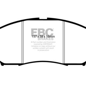 EBC Greenstuff 6000 prednje kočione pločice za Infiniti FX, Infiniti G