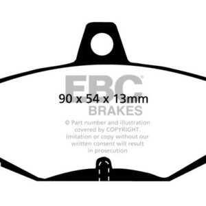 EBC Ultimax stražnje kočione pločice za Ford Scorpio, Ford Escort