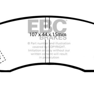 EBC Ultimax prednje kočione pločice za Suzuki Swift, Suzuki Cappuccino