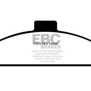 EBC Ultimax prednje kočione pločice za Hyundai S Coupe