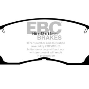 EBC Ultimax prednje kočione pločice za Toyota MR2