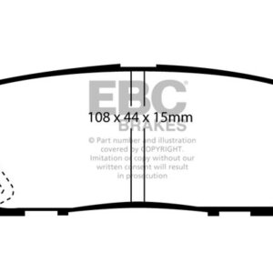 EBC Ultimax stražnje kočione pločice za Mitsubishi Pajero