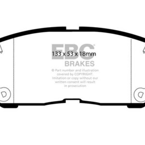 EBC Ultimax prednje kočione pločice za Toyota Corolla, Toyota Prius