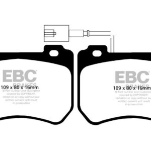 EBC Ultimax prednje kočione pločice za Alfa Romeo 159, Alfa Romeo Spider