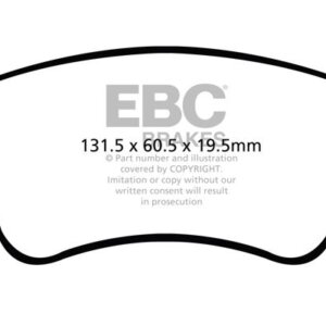 EBC Ultimax prednje kočione pločice za KIA Venga