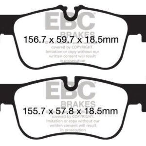EBC Ultimax prednje kočione pločice za BMW 1, BMW M2