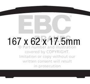EBC Ultimax prednje kočione pločice za Jeep Cherokee