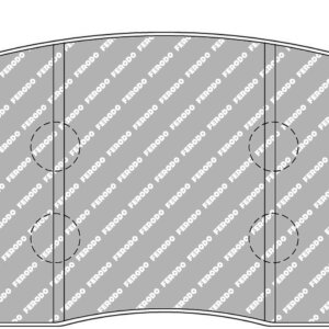 Ferodo DS UNO prednje kočione pločice za Ford Mustang