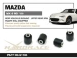 Hardrace Stražnji ležaj Knuckle - Priključak na Gornju Stražnju Kontrolno Ruku Mazda MX-5 MIATA