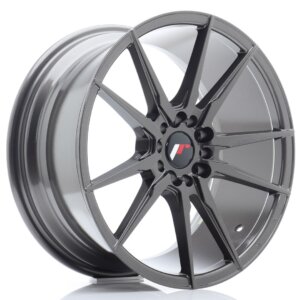 Felga Japan Racing JR-21 18" 8.5J 5x100/5x120 ET35 Hyper siva