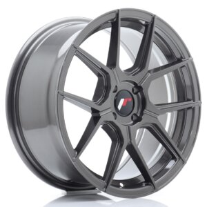 Felga Japan Racing JR-30 17" 8J 4x100 ET40 Hyper siva