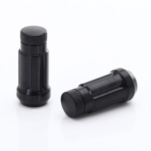 JN3 Black Steel Wheel Nuts M12x1.25 (Pack of 20)