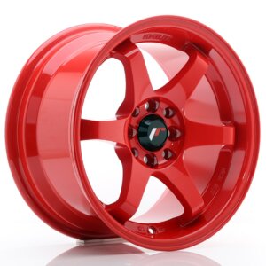 Felga Japan Racing JR-3 15" J 4x100/4x108 ET25 Crvena