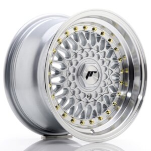 Felga Japan Racing JR-9 15" J 4x100/4x108 ET20 Srebrna / polirana