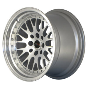 Felga Japan Racing JR-10 15" J 4x100/4x108 ET20 Srebrna / polirana