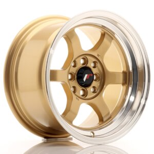 Felga Japan Racing JR-12 15" J 4x100/4x114,3 ET13 Zlatna