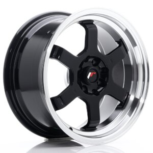 Felga Japan Racing JR-12 16" J 4x100/4x114,3 ET15 Crna sjajna