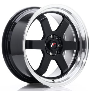 Felga Japan Racing JR-12 17" J 5x100/5x114,3 ET33 Crna sjajna