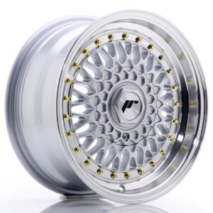 Felga Japan Racing JR-9 15" J 4x100/4x108 ET20 Srebrna / polirana