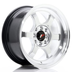Felga Japan Racing JR-12 15" J 4x100/4x108 ET26 Srebrna / polirana