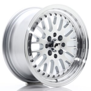 Felga Japan Racing JR-10 15" J 4x100/4x108 ET30 Srebrna / polirana