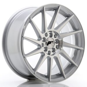 Felga Japan Racing JR-22 17" J 4x100/4x114,3 ET35 Srebrna / polirana