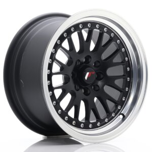 Felga Japan Racing JR-10 15" J 4x100/4x108 ET20 Crna mat / satin