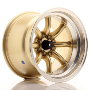 Felga Japan Racing JR-19 15" J 4x100/4x114,3 ET32 Zlatna