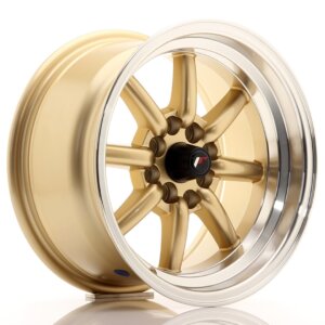 Felga Japan Racing JR-19 15" J 4x100/4x114,3 ET0 Zlatna