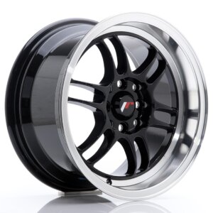 Felga Japan Racing JR-7 15" J 4x100/4x114,3 ET35 Crna sjajna