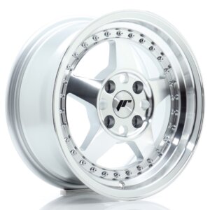 Felga Japan Racing JR-6 15" 7J 4x100 ET25 Srebrna / polirana
