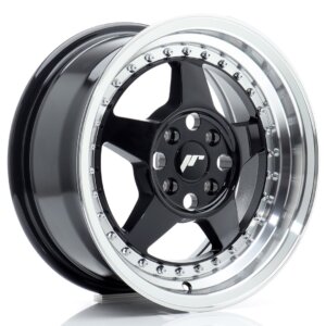 Felga Japan Racing JR-6 15" 7J 4x100 ET35 Crna sjajna