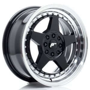 Felga Japan Racing JR-6 16" 7J 4x100/4x108 ET25 Crna sjajna