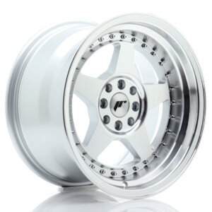 Felga Japan Racing JR-6 16" 9J 4x100/4x108 ET20 Srebrna / polirana