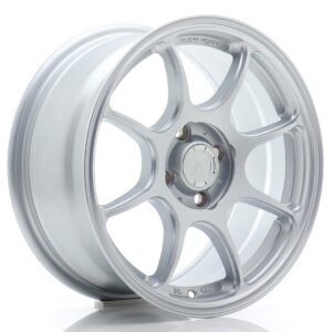 Felga Japan Racing SL-04 15" 7J 4x100 ET38 Srebrna / polirana