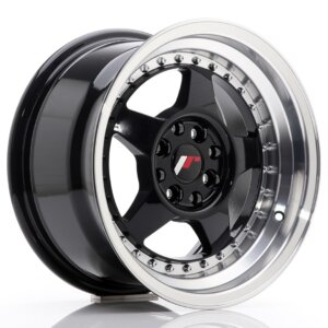 Felga Japan Racing JR-6 15" 8J 4x100/4x108 ET25 Crna sjajna
