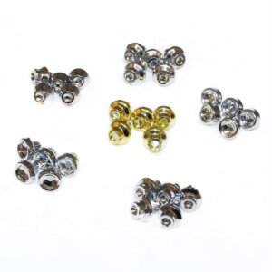 Set of 26 Japan Racing rivets for JR-9 Gold