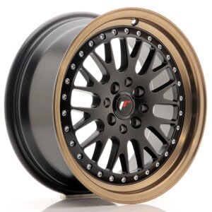 Felga Japan Racing JR-10 16" J 4x100/4x108 ET30 Crna mat / satin