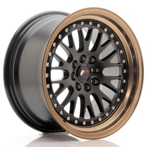 Felga Japan Racing JR-10 16" J 4x100/4x108 ET20 Crna mat / satin