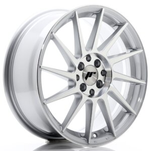 Felga Japan Racing JR-22 17" J 4x100/4x108 ET0 Srebrna / polirana