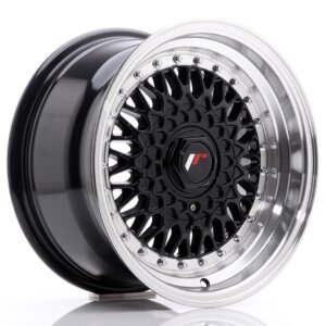 Felga Japan Racing JR-9 15" J 4x100/4x108 ET20 Crna sjajna