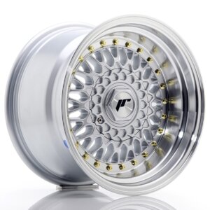Felga Japan Racing JR-9 15" 9J 4x108/4x100 ET10 Srebrna / polirana