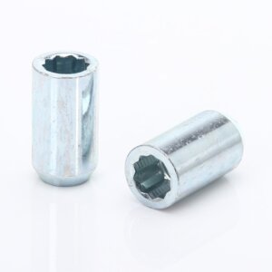 1/2" - 20 UNF Internal Drive Chrome Wheel Nuts (Set of 20)