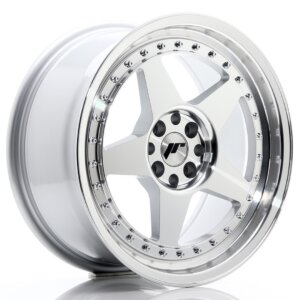Felga Japan Racing JR-6 17" J 4x100/4x114,3 ET35 Srebrna / polirana